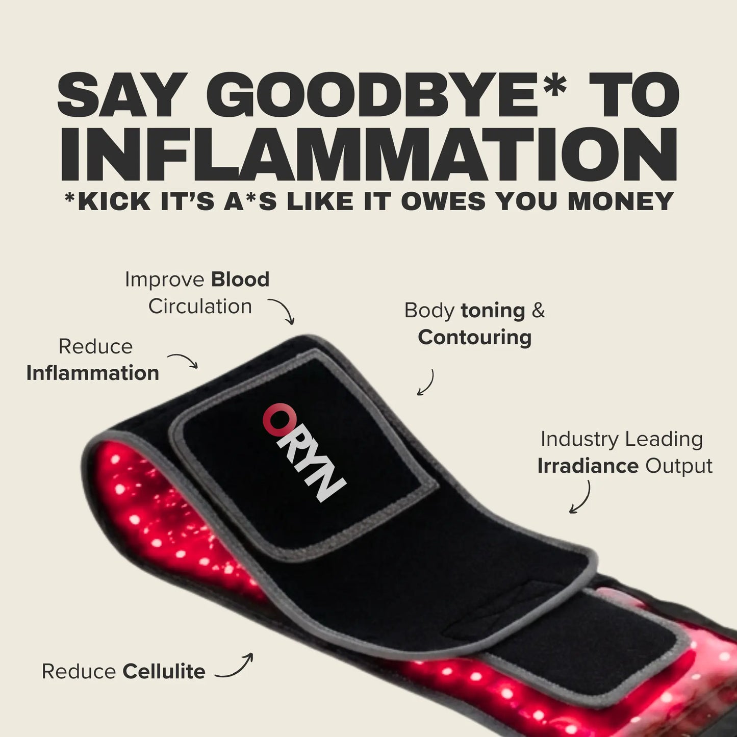 OrynPro® Red Light Therapy Belt